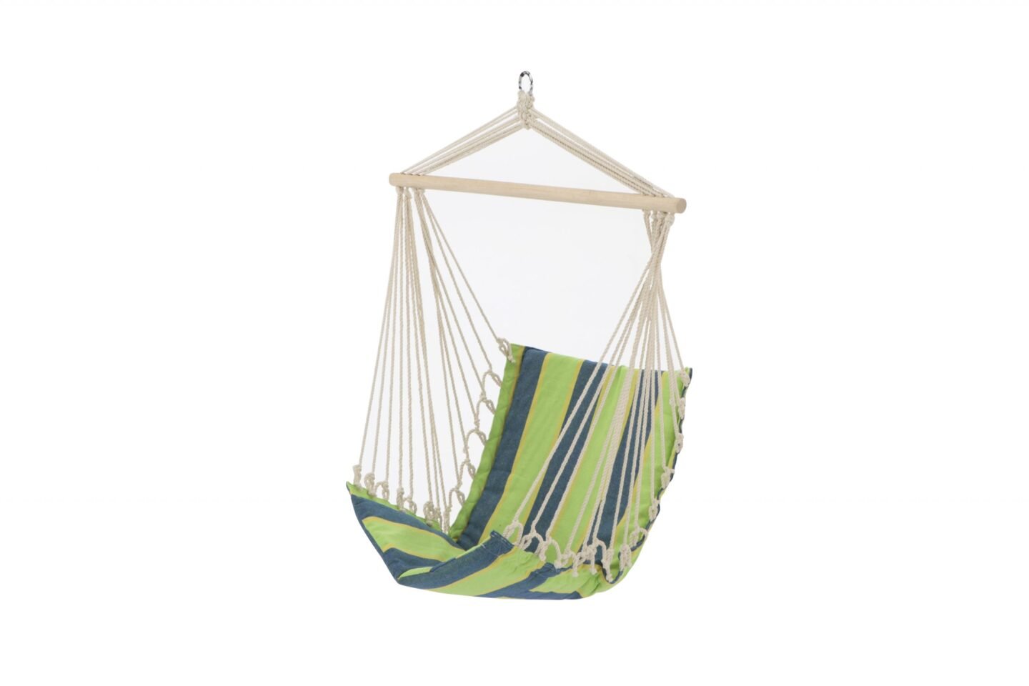 Silla colgante verde lima/azul - Sauce