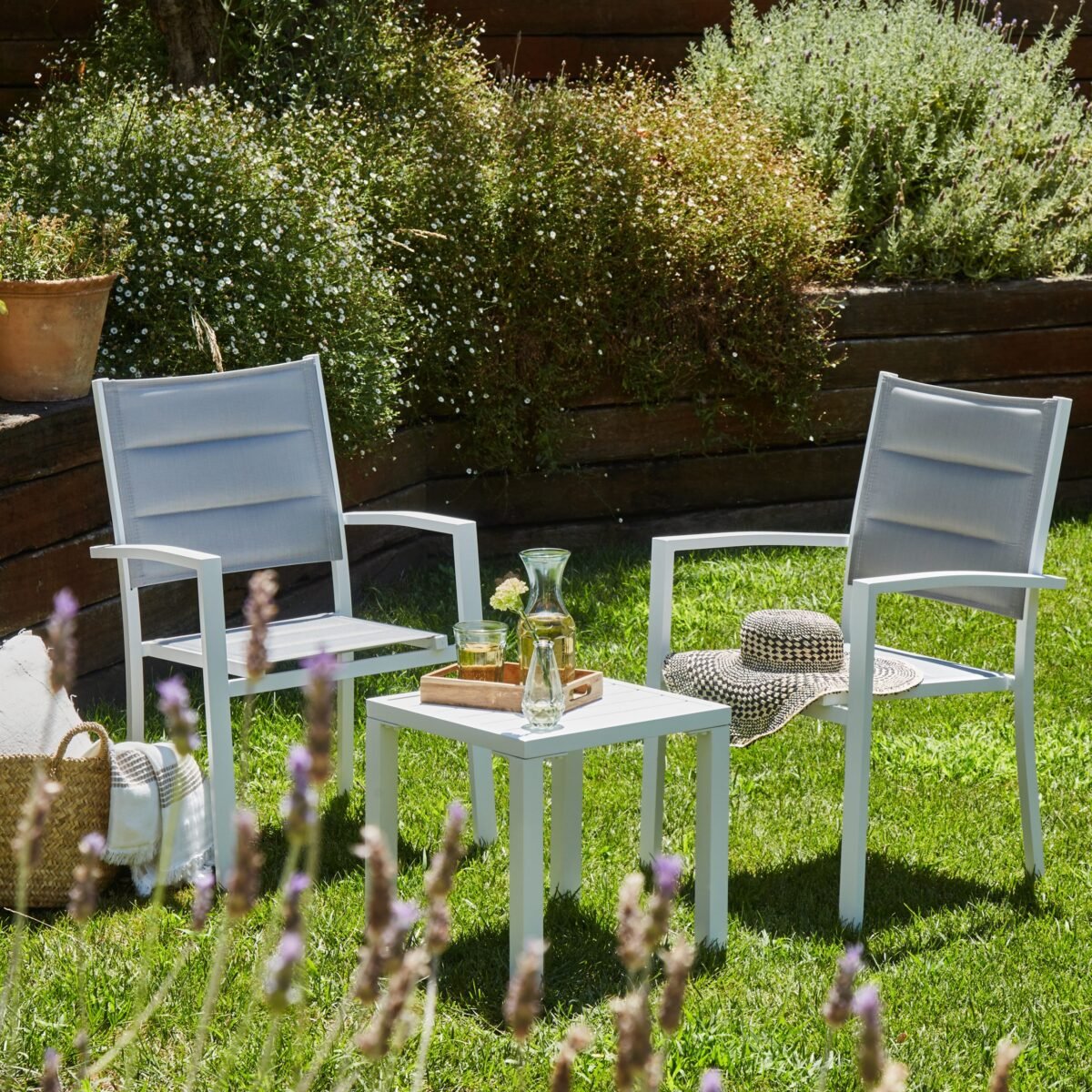 Sillas jardín